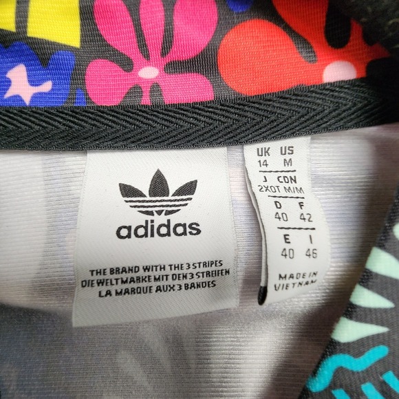 adidas Original Hattie Stewart Superstar SST Track Jacket Womens Medium Full Zip - Picture 6 of 11